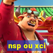 nsp ou xci